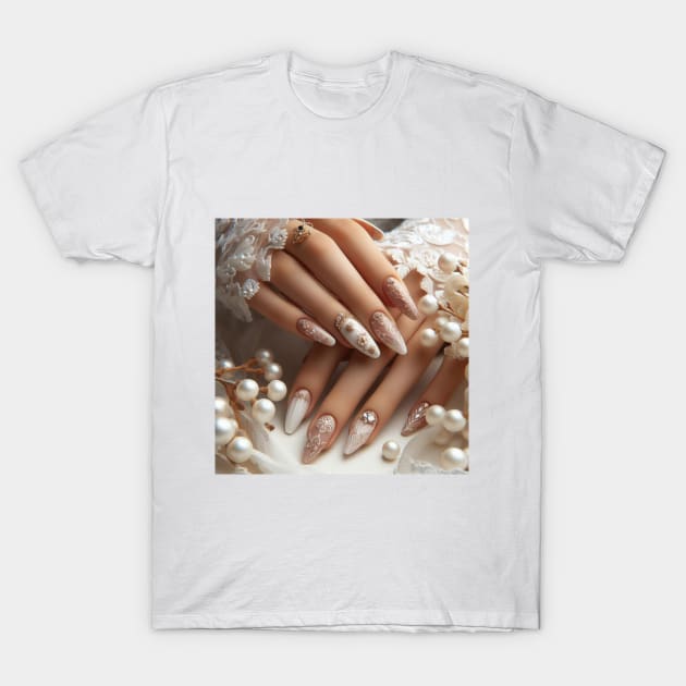 wedding manicure T-Shirt by TIP-TOP Pick